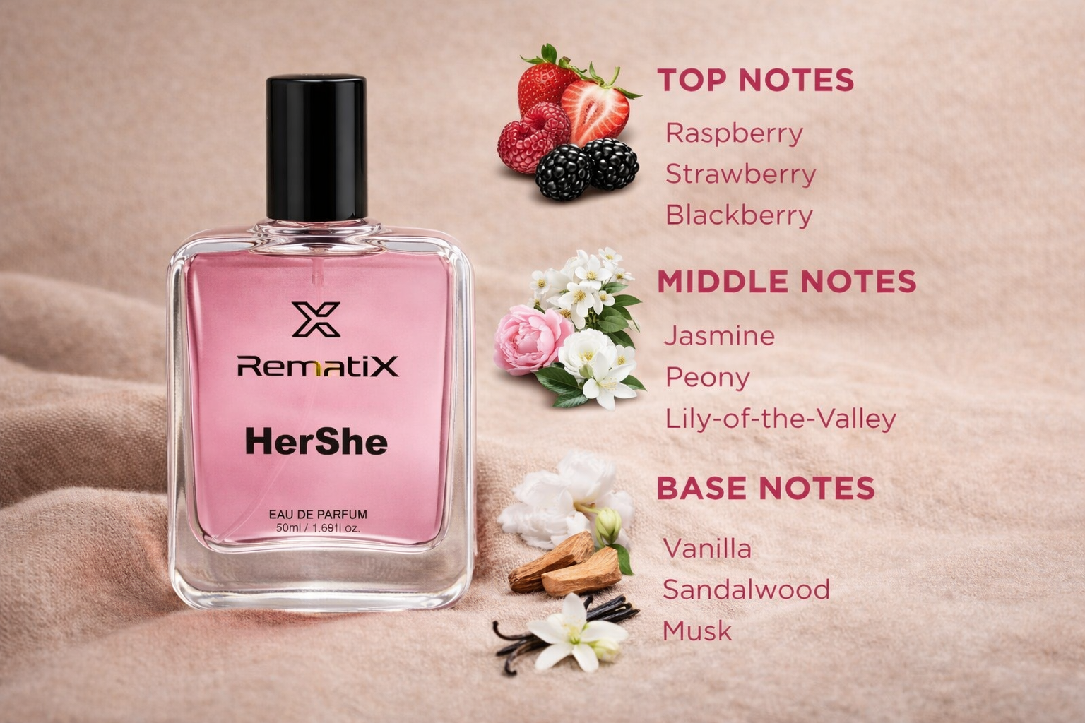 RematiX HerShe Eau De Parfum